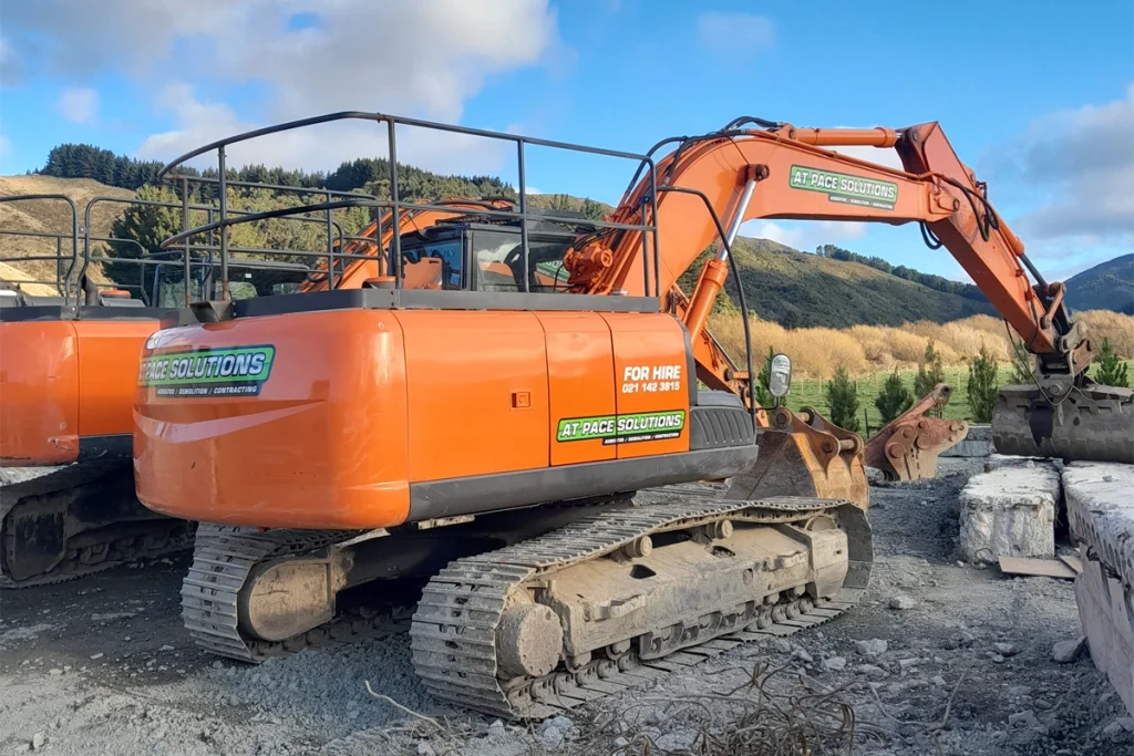 At Pace Solutions Excavator