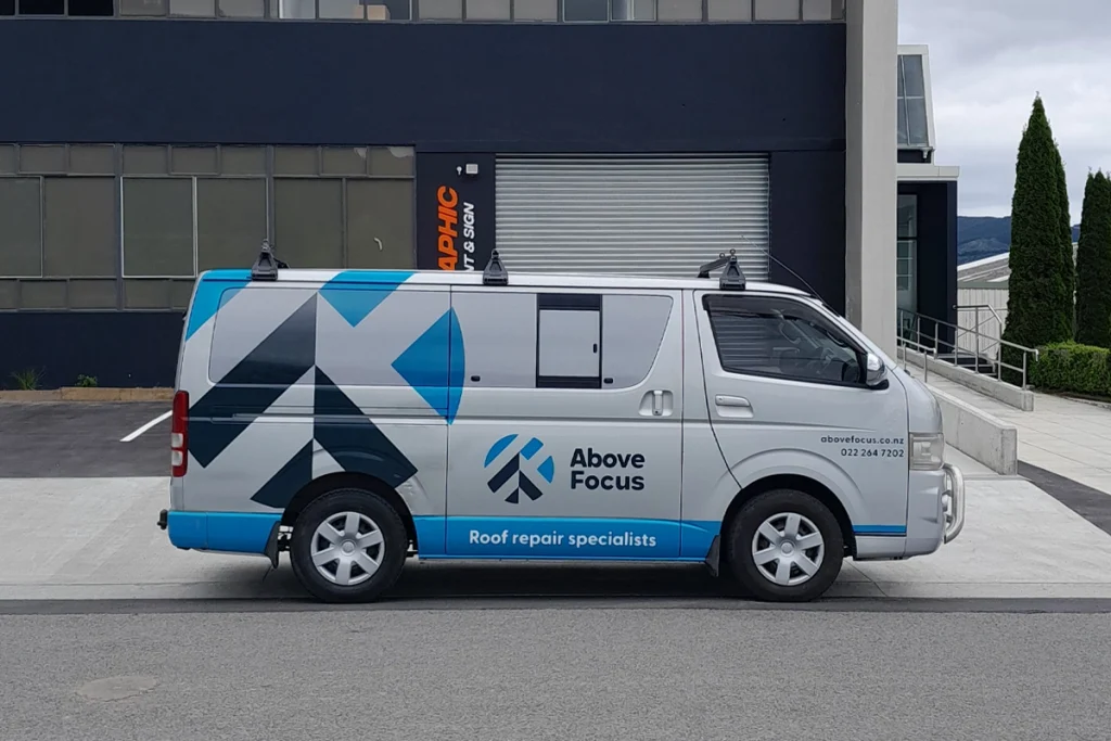 Above Focus Silver Hiace
