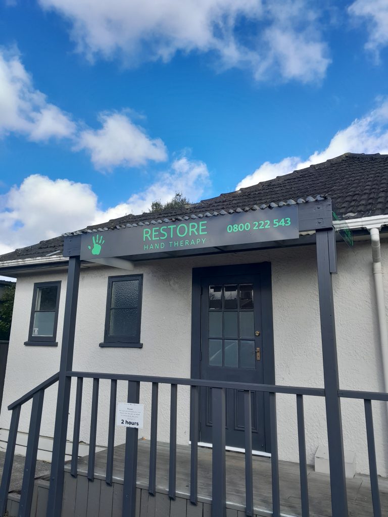 Hand Therapy ACM Signage