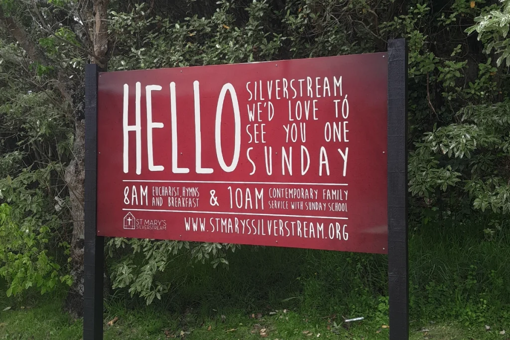 St Marys ACM Sign