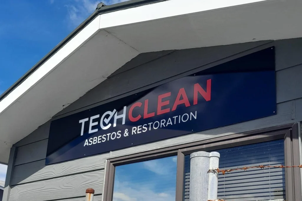TechClean ACM Building Sign's