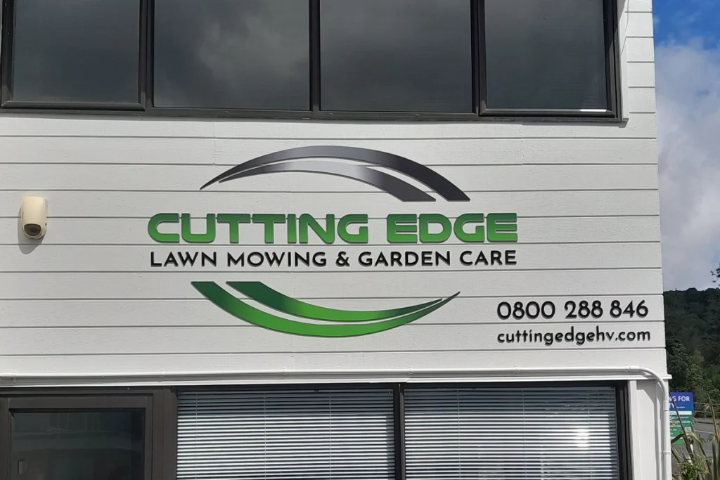 Cutting Edge Building Signage