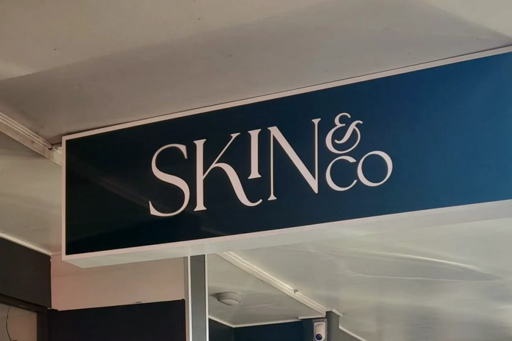 Skin & Co Signage