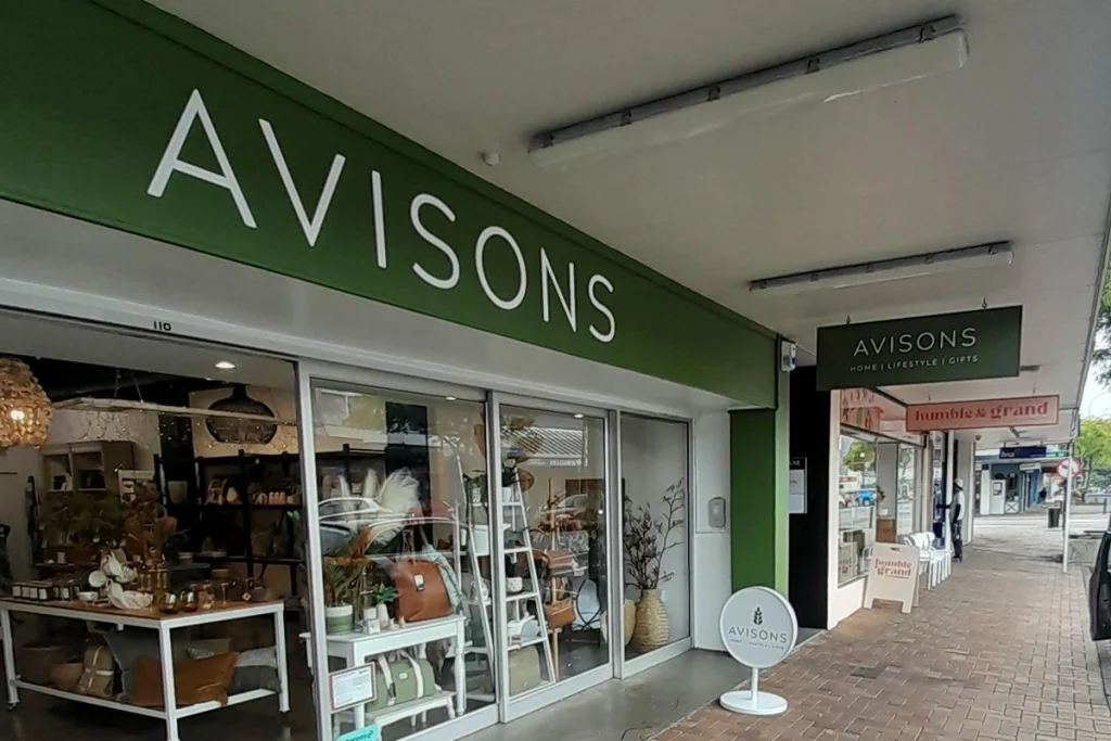 Avisons Store Signage