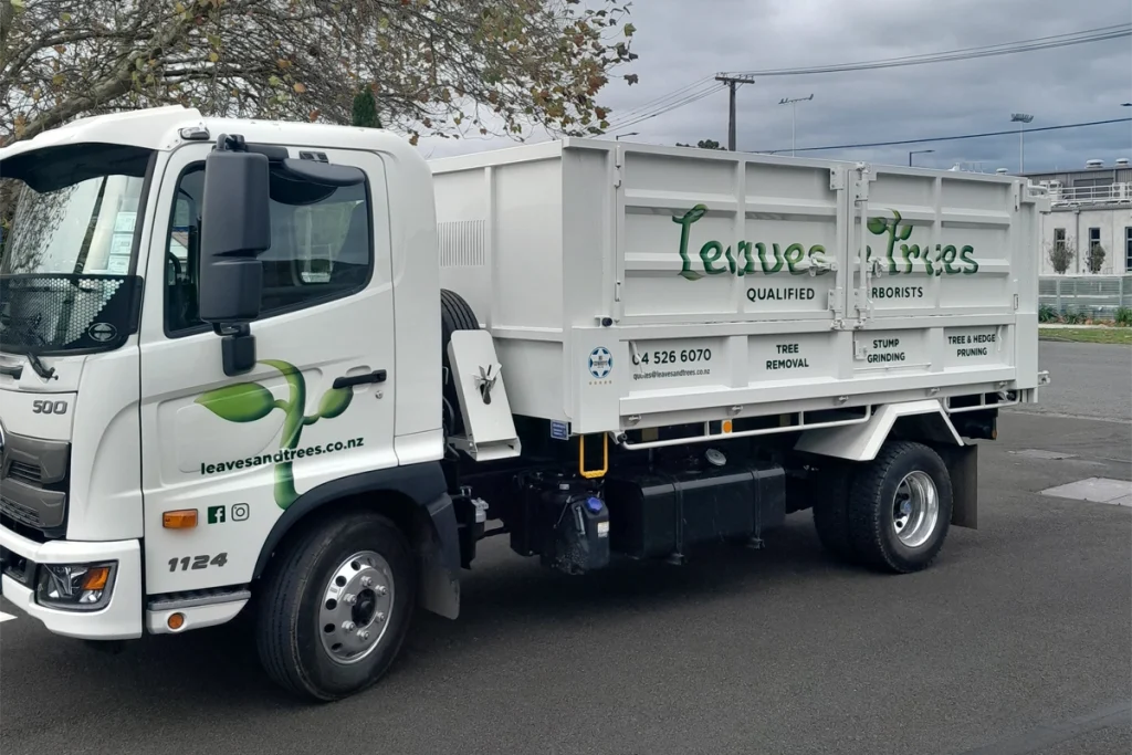 Leaves & Trees Truck Signage