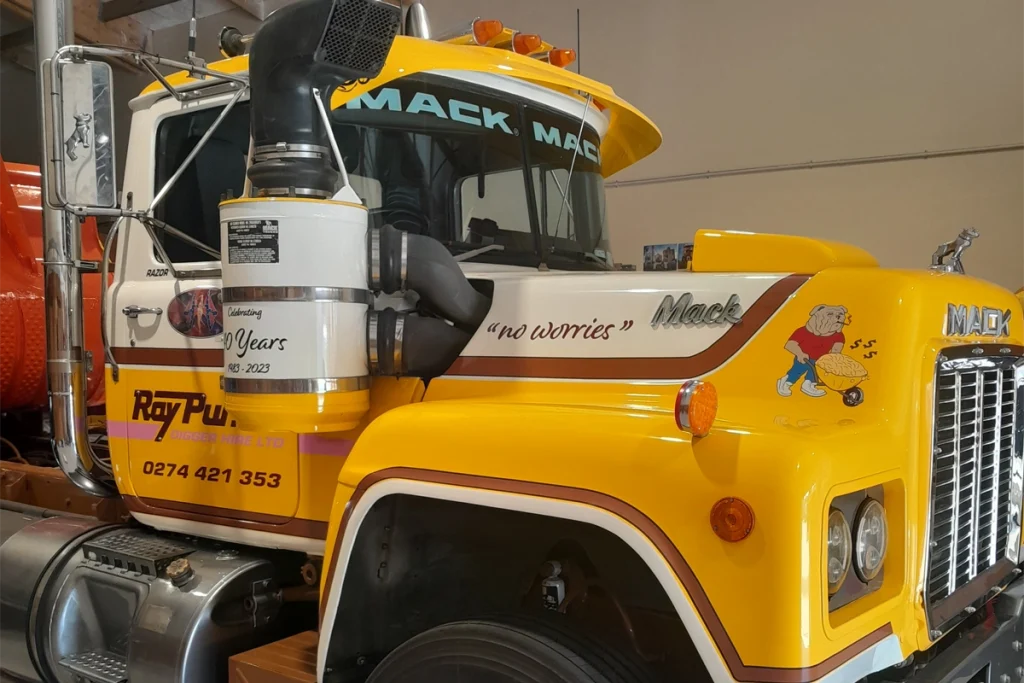 Ray Purser Mack Truck Signage