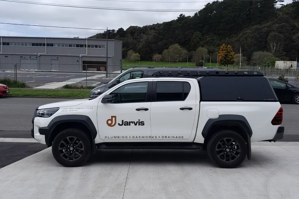 Jarvis Plumbing Hilux Signage