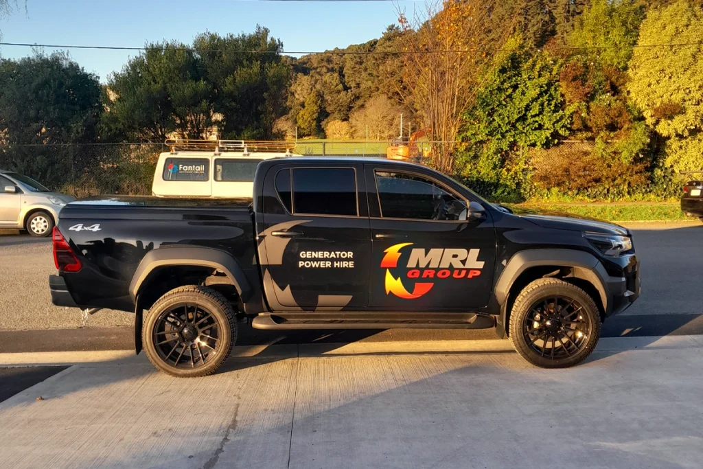 MRL Group Hilux Signage