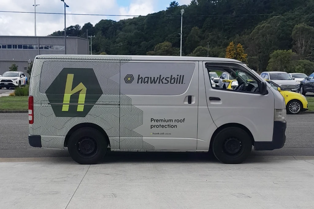 Hawksbill Hiace Signage