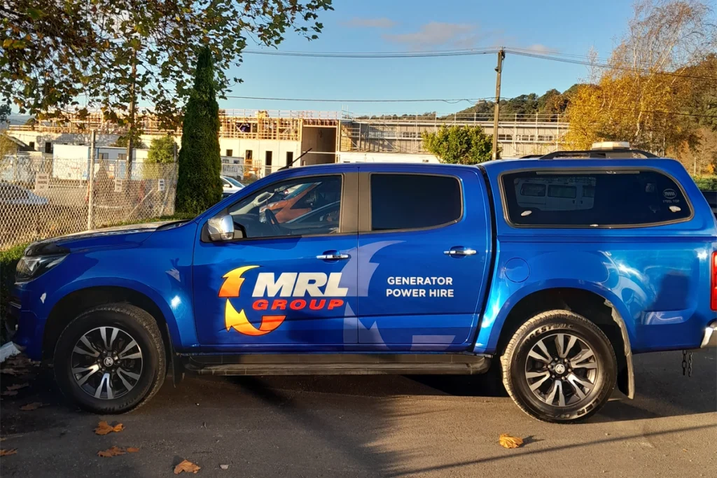MRL Group Ute Signage