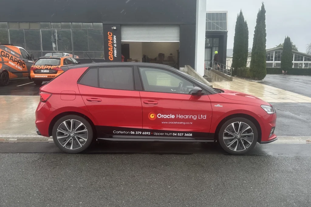 Oracle Hearing Skoda Signage
